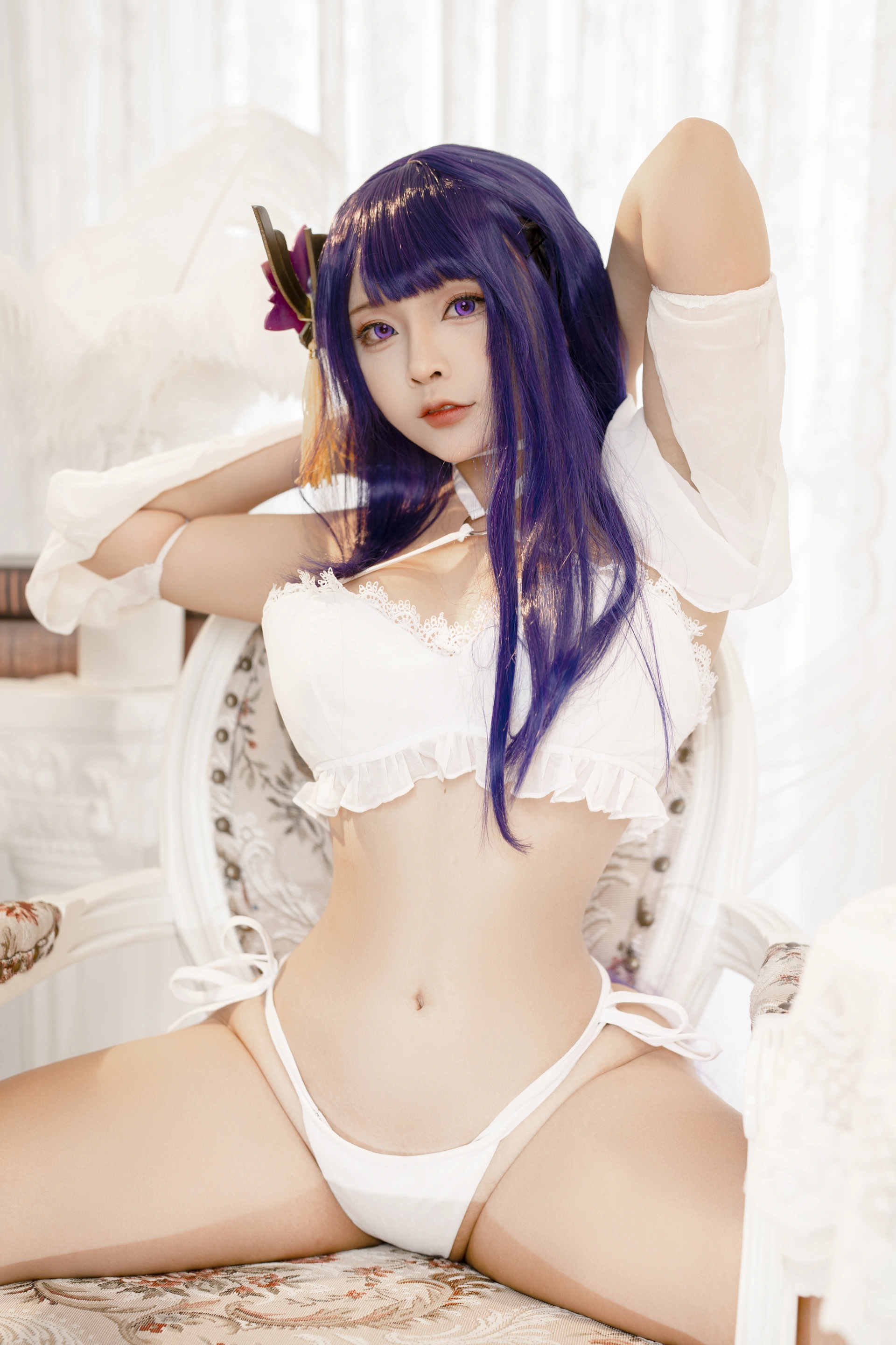 Sayo Momo – NO.024 &Sally Dorasnow - Raiden Yae 1