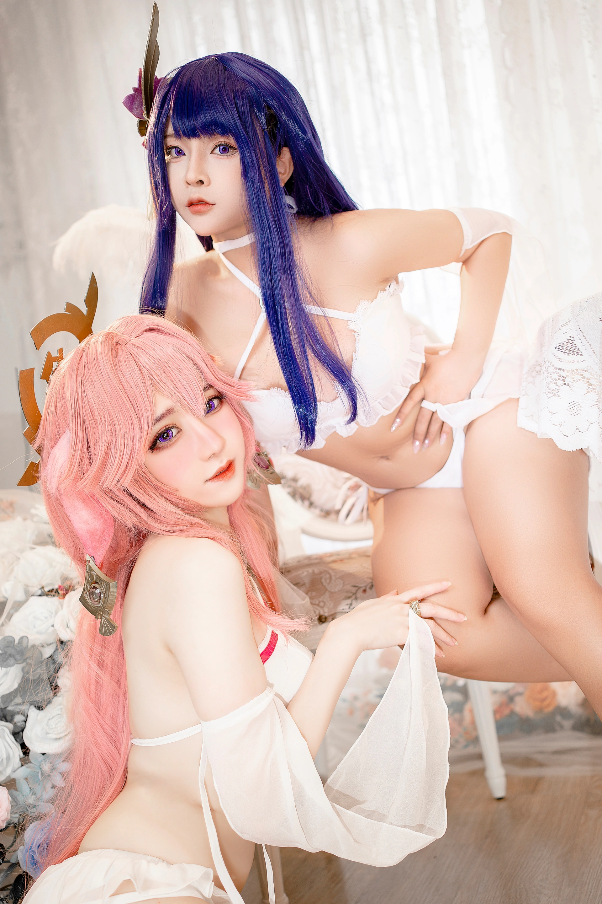 Sayo Momo – NO.024 &Sally Dorasnow - Raiden Yae 2